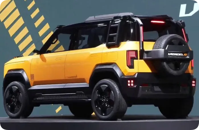 Mahindra Vision S Concept Back view